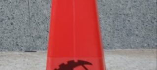 مخروط ترافیکی هوشمند خورشیدی